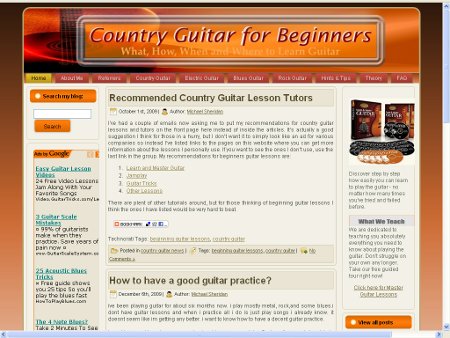 Country Guitar Lesson